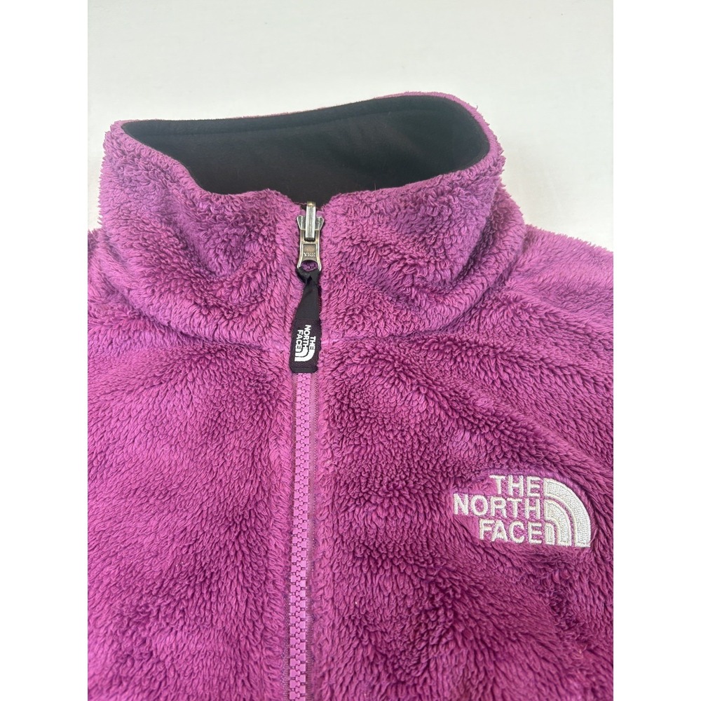 The North Face Jacket Womens Small Full Zip Long Sleeve Outdoors Pink Fleece - Picture 3 of 9